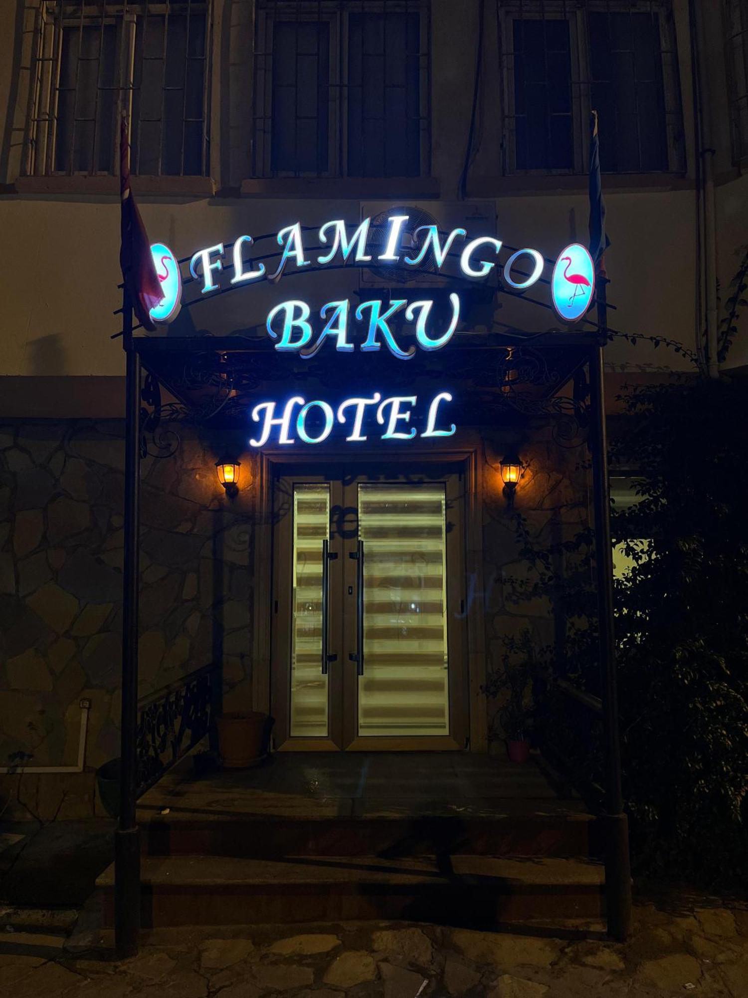 Flamingo Hotel Bakoe Buitenkant foto